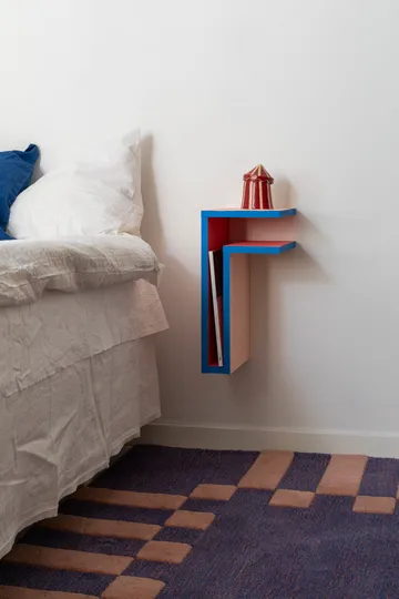 Półka ścienna F-shelf Play DIY - Sosna, prawa - Maze