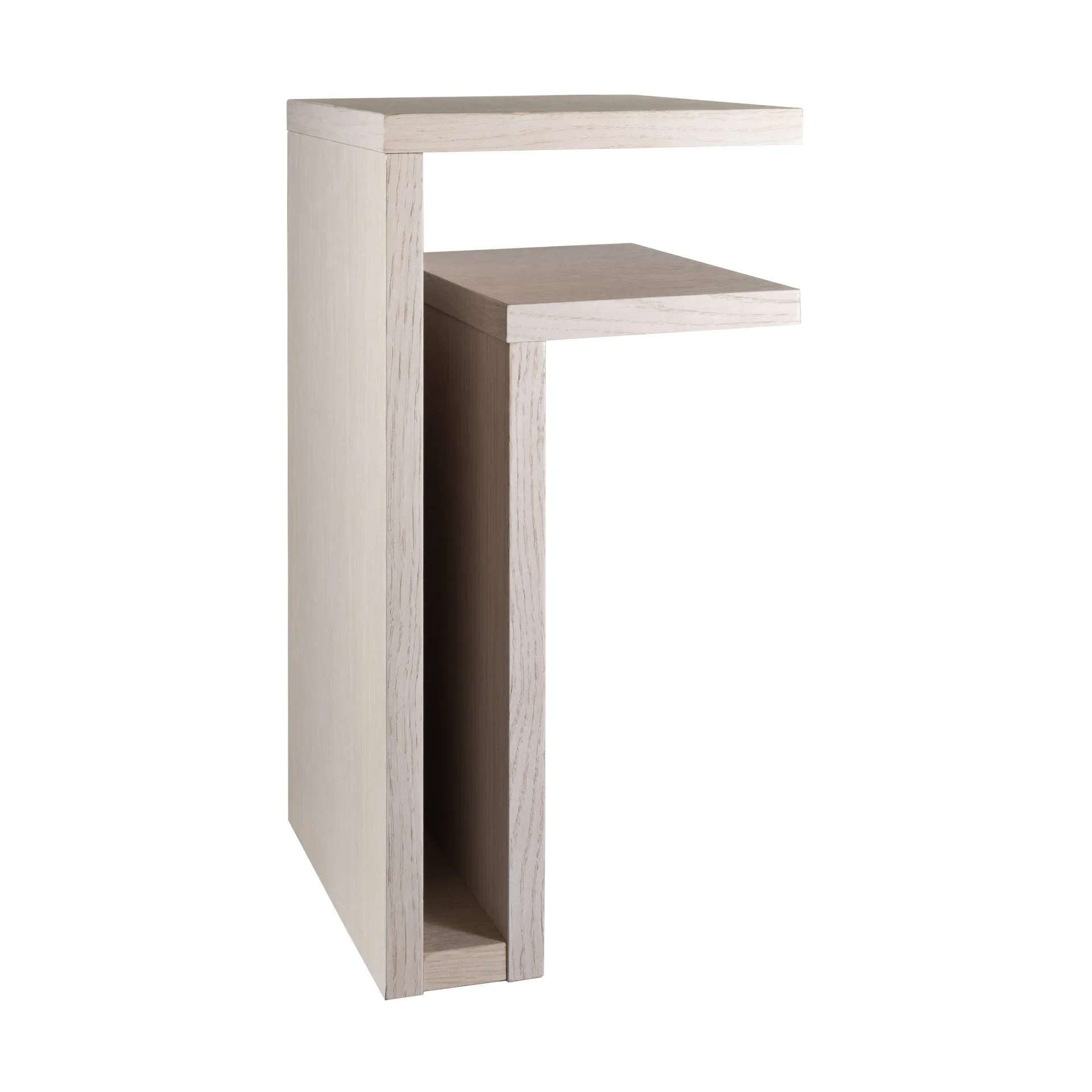 Półka ścienna F-shelf white oak, Prawa półka Maze
