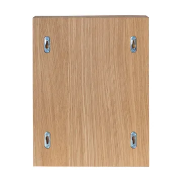 Półka ścienna L-shelf - Dąb, 30×38×29 cm - Maze