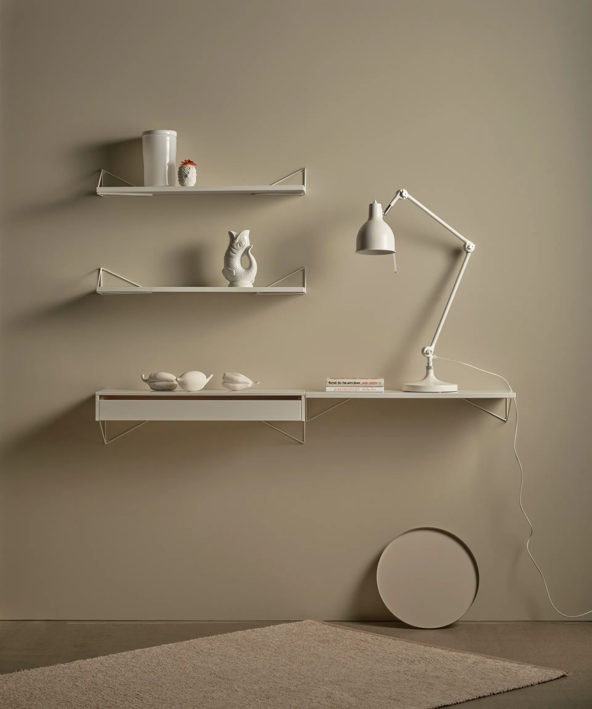 Pudełko Pythagoras L, biały Maze