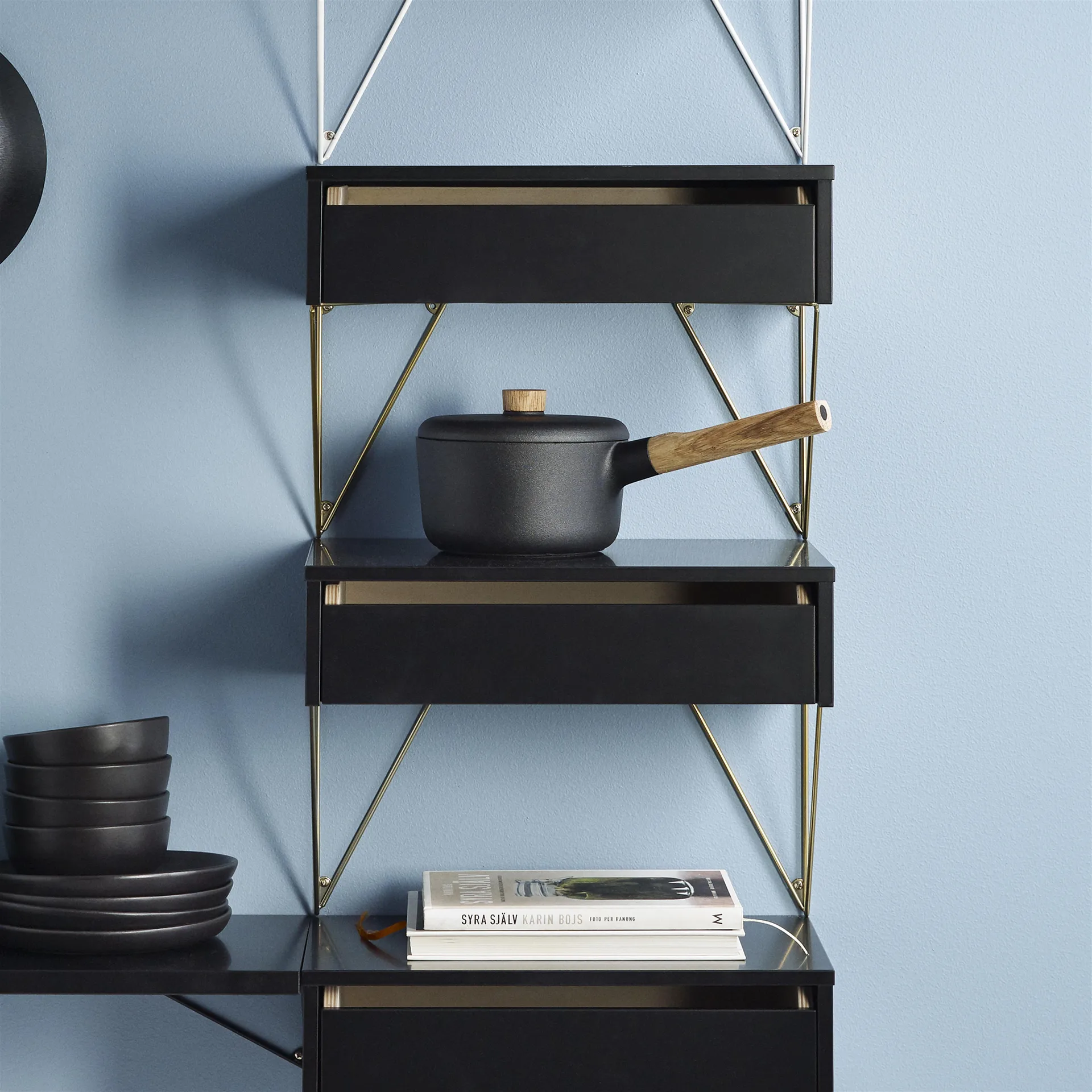 Pudełko Pythagoras S, czarny Maze