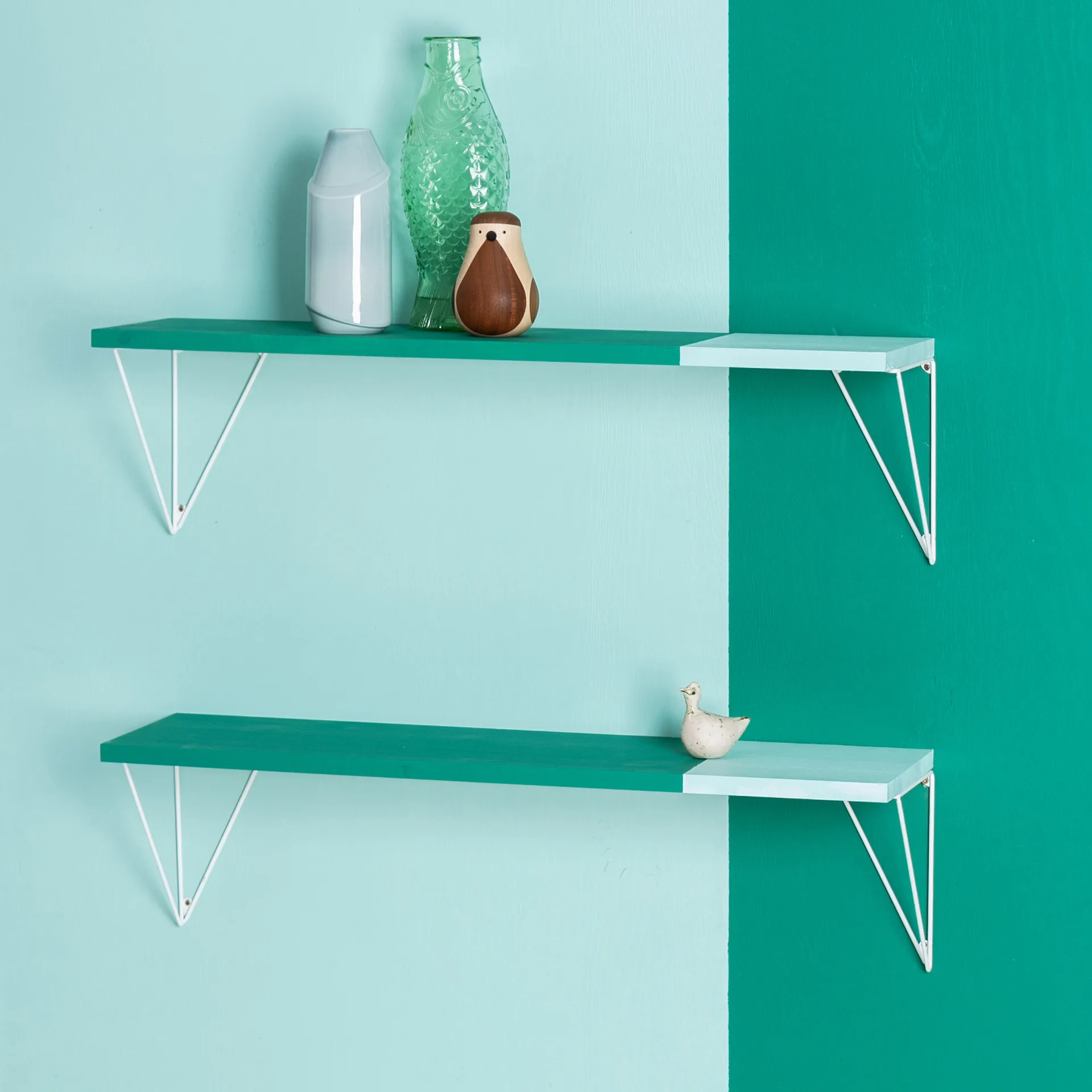 Pythagoras Play półka, Biały Maze