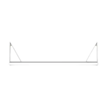 Pythagoras półka, Biała, 20x80 cm - Maze
