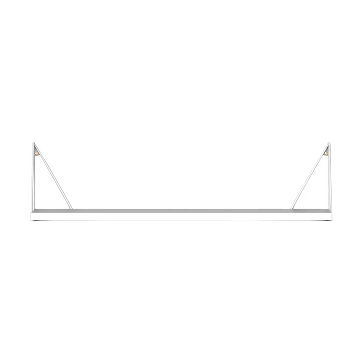 Pythagoras półka, Biała, 20x80 cm - Maze
