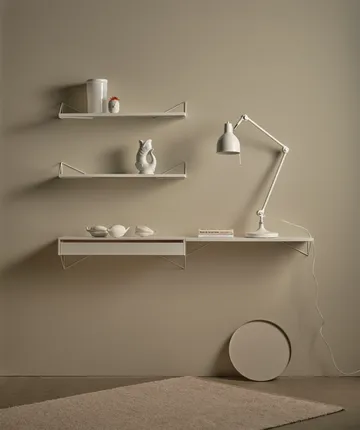 Pythagoras półka, Biała, 20x80 cm - Maze