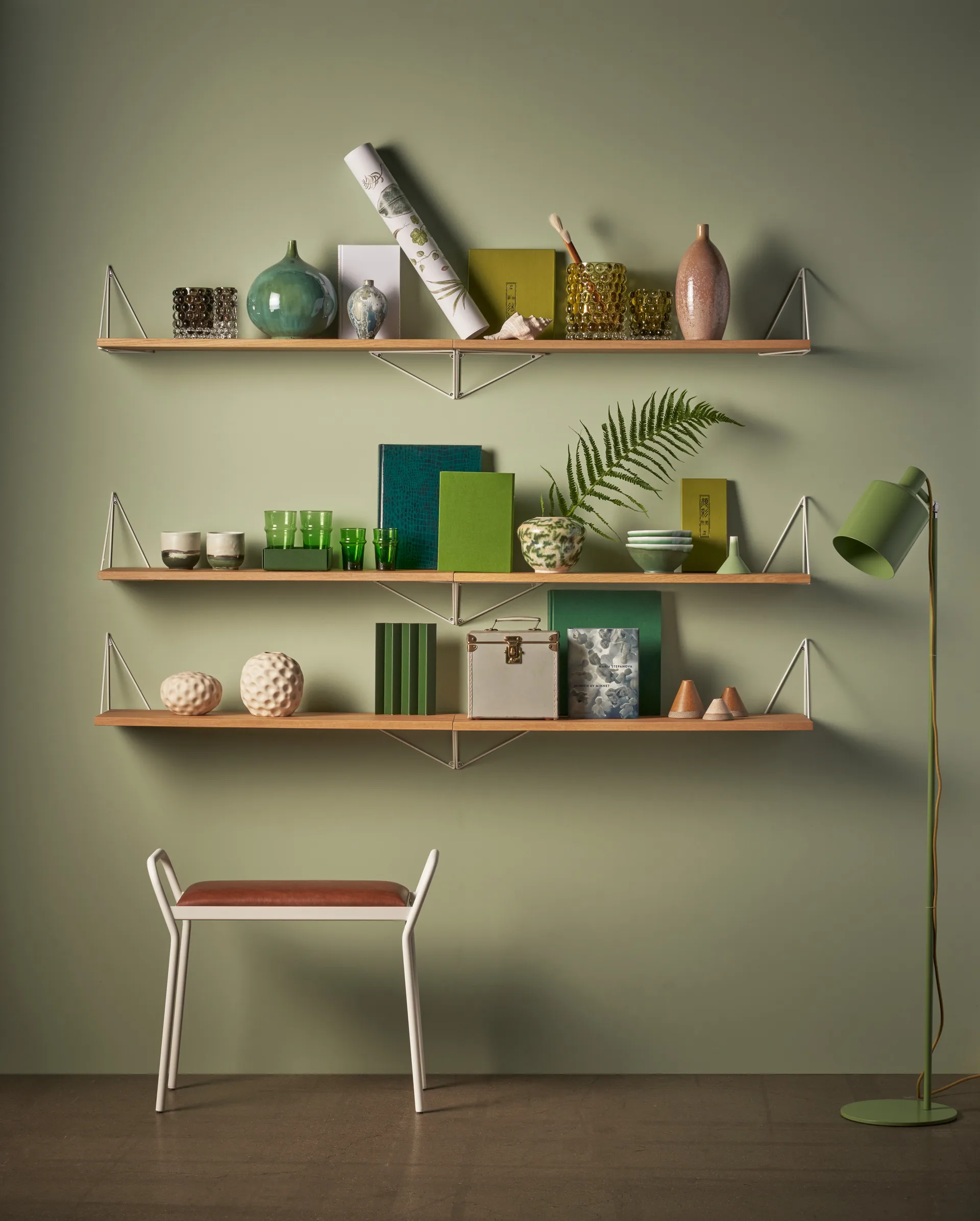 Pythagoras Półka L, dąb Maze