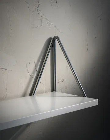 Pythagoras XL Brackets 2-pack - Chrome - Maze