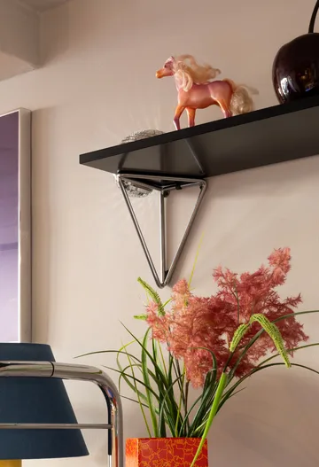 Pythagoras XL Brackets 2-pack - Chrome - Maze