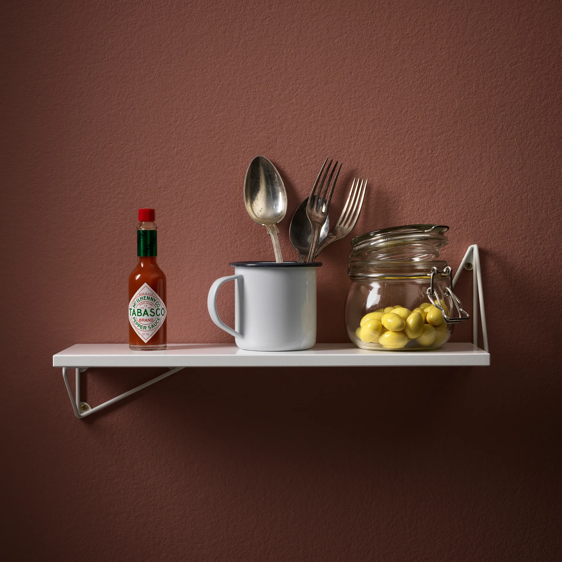 Pythagoras XS półka, biały Maze