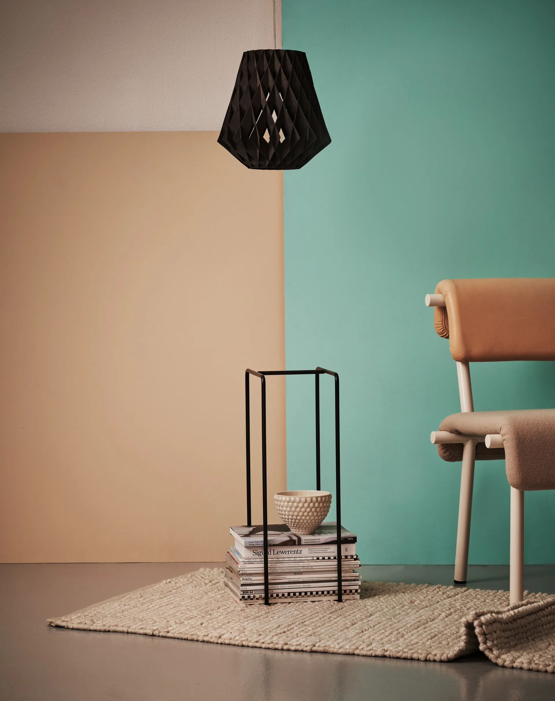 Stojak do przechowywania Mixrack, Czarny Maze