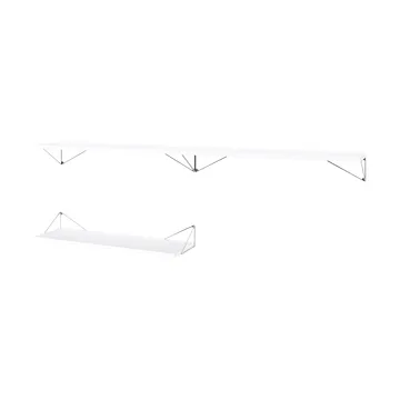 System półek Pythagoras Bundle A biały-chrom - Maze