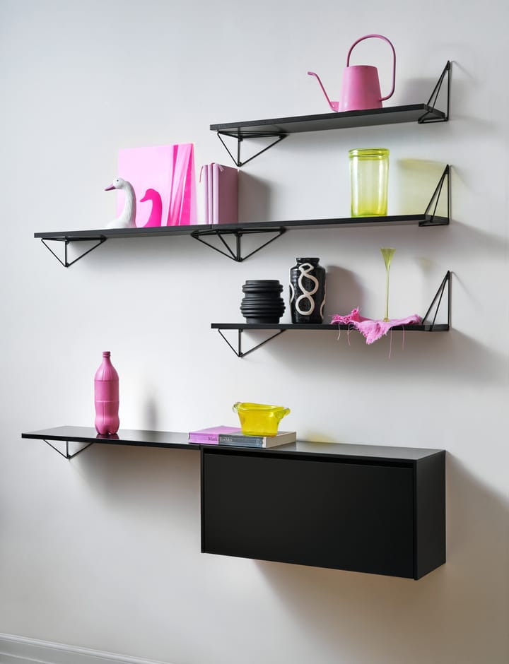 Szafka ścienna Pythagoras Cabinet 38x80 cm, Black Maze