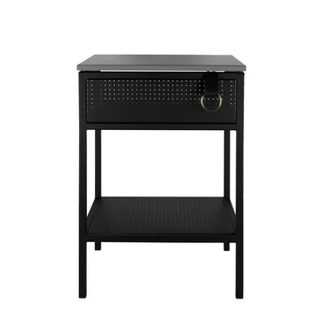 Tracy stolik boczny, praworęczny - czarny - Maze