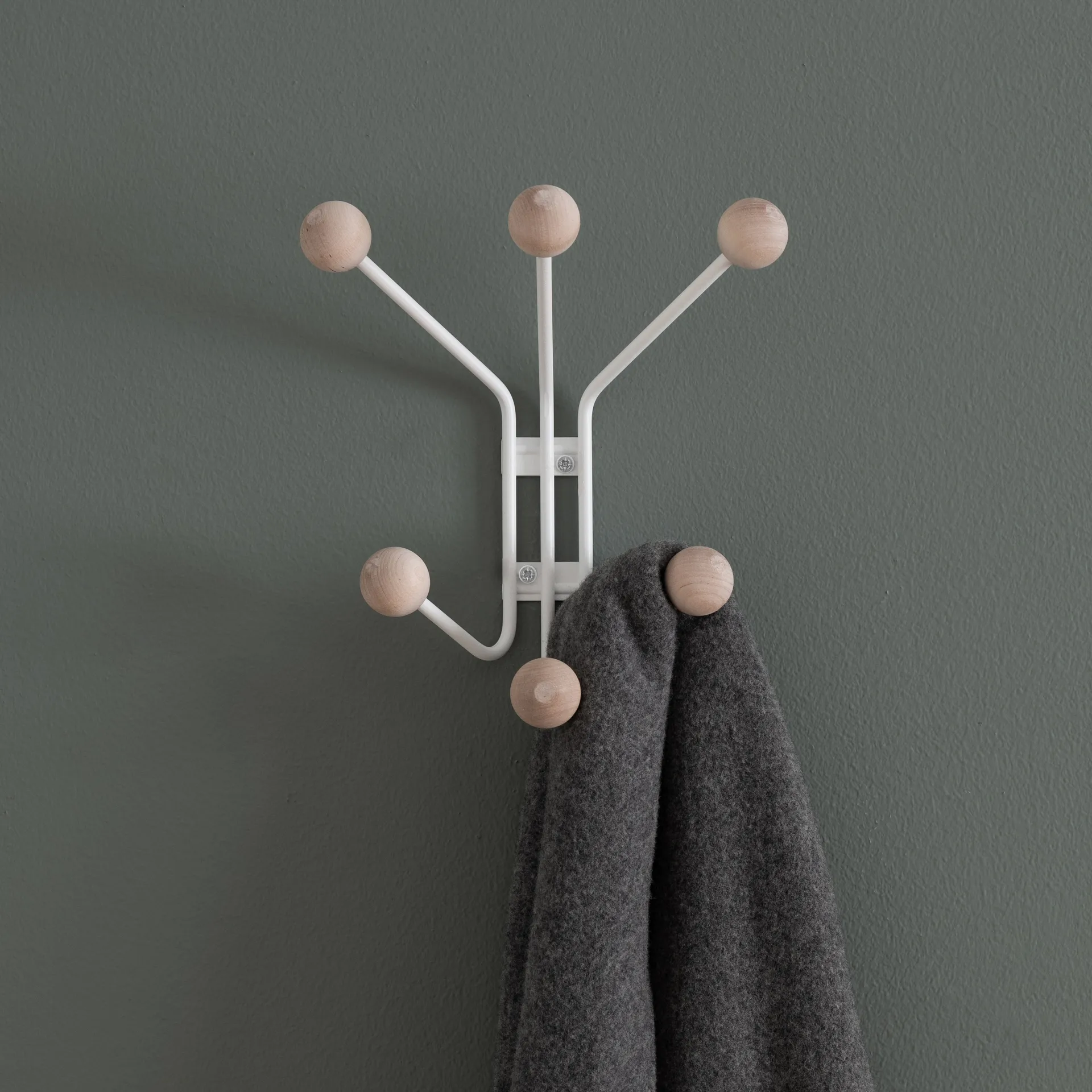 Wieszak Bill XS, Biały Maze