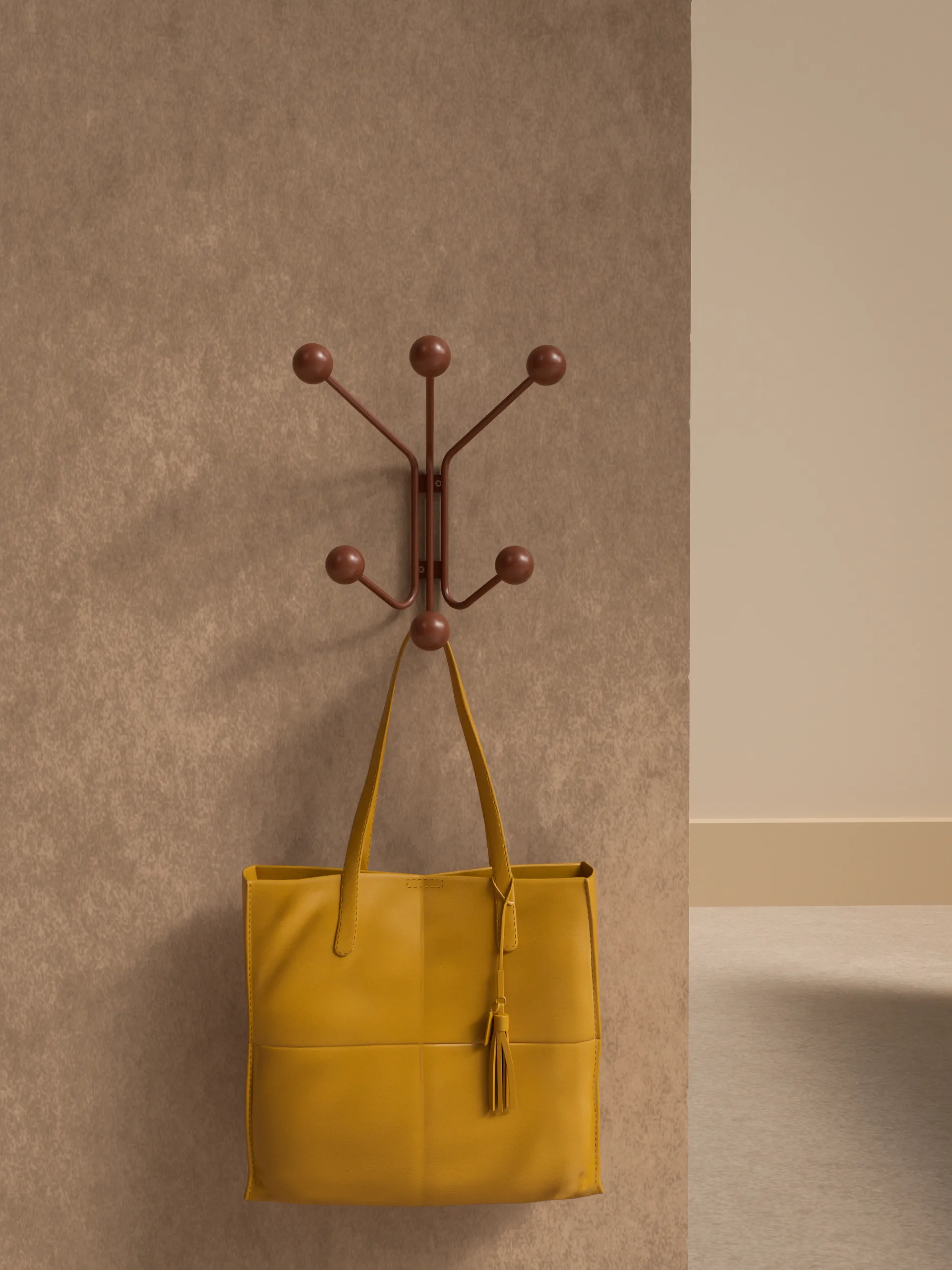 Wieszak Bill XS, Cinnamon Maze