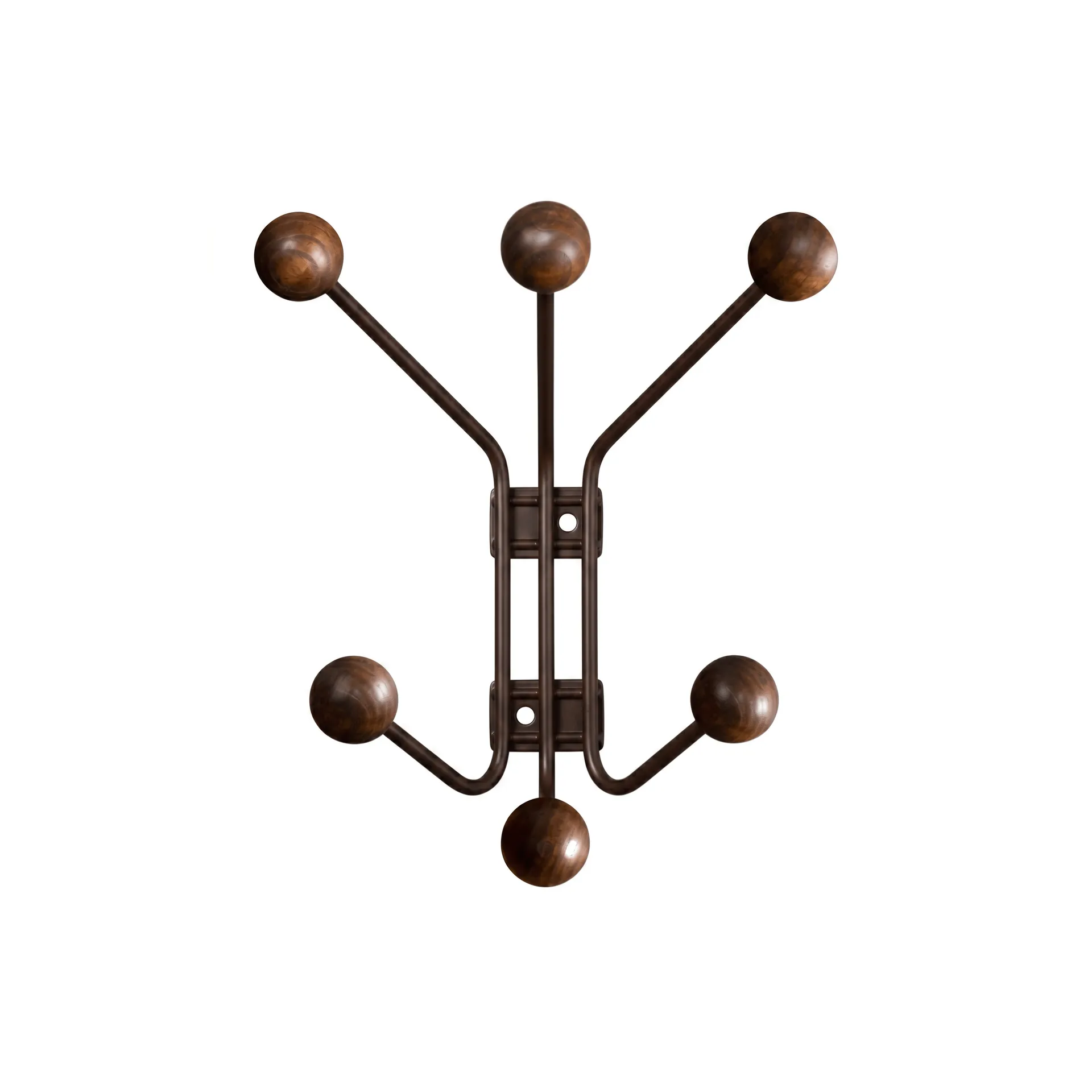 Wieszak Bill XS, Dark mocha Maze