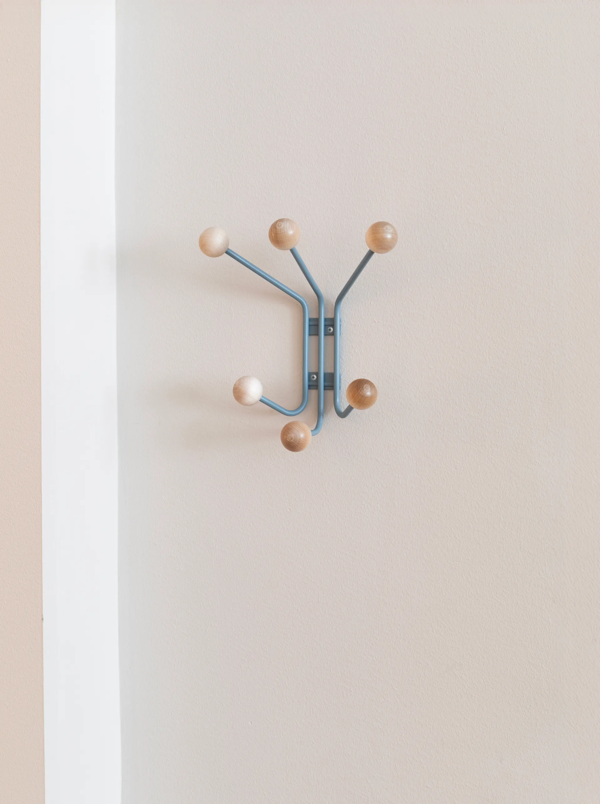 Wieszak Bill XS, Pigeon blue Maze