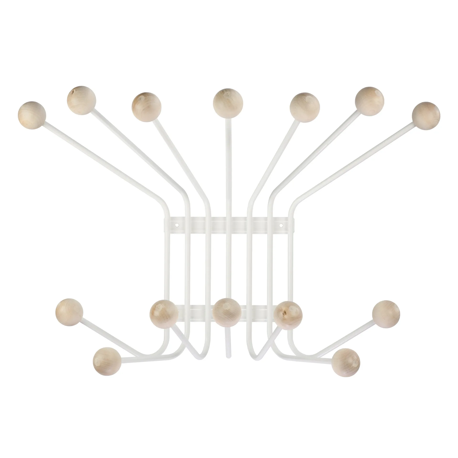 Wieszak na ubrania Bill L, biały Maze