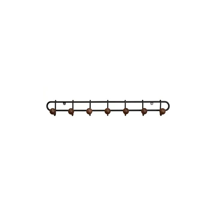 Wieszak na ubrania Bill Slim - Black-walnut - Maze