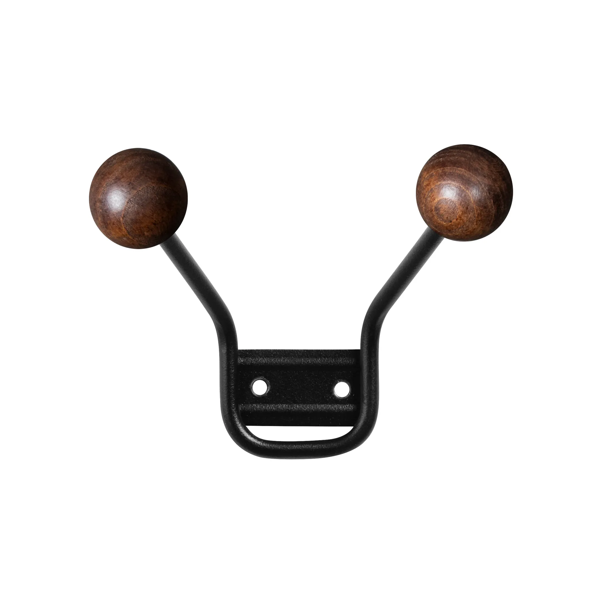 Wieszak na ubrania Bill XXS, Czarny-ciemnobrązowy Maze