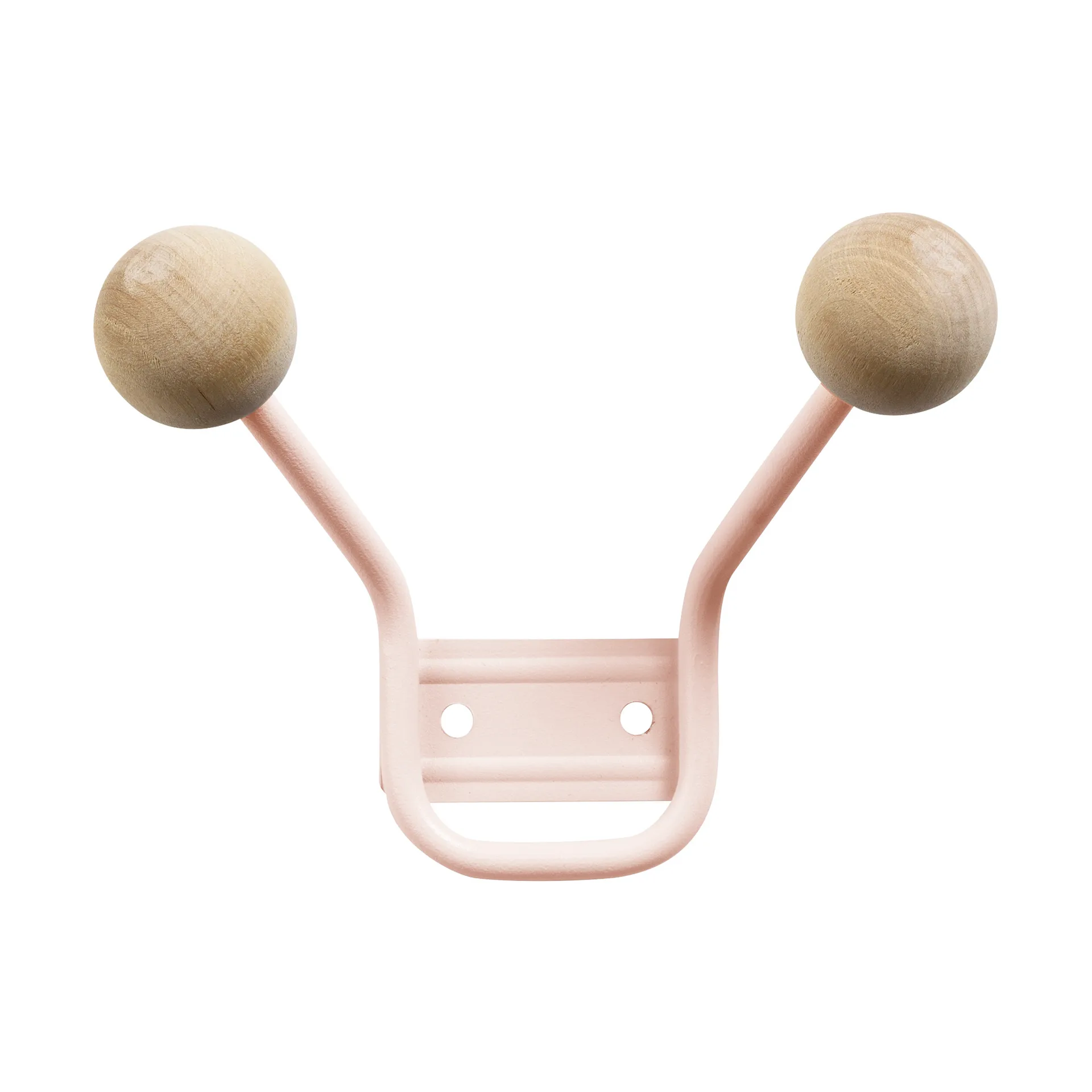 Wieszak na ubrania Bill XXS, Pale pink Maze