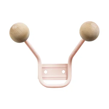 Wieszak na ubrania Bill XXS - Pale pink - Maze