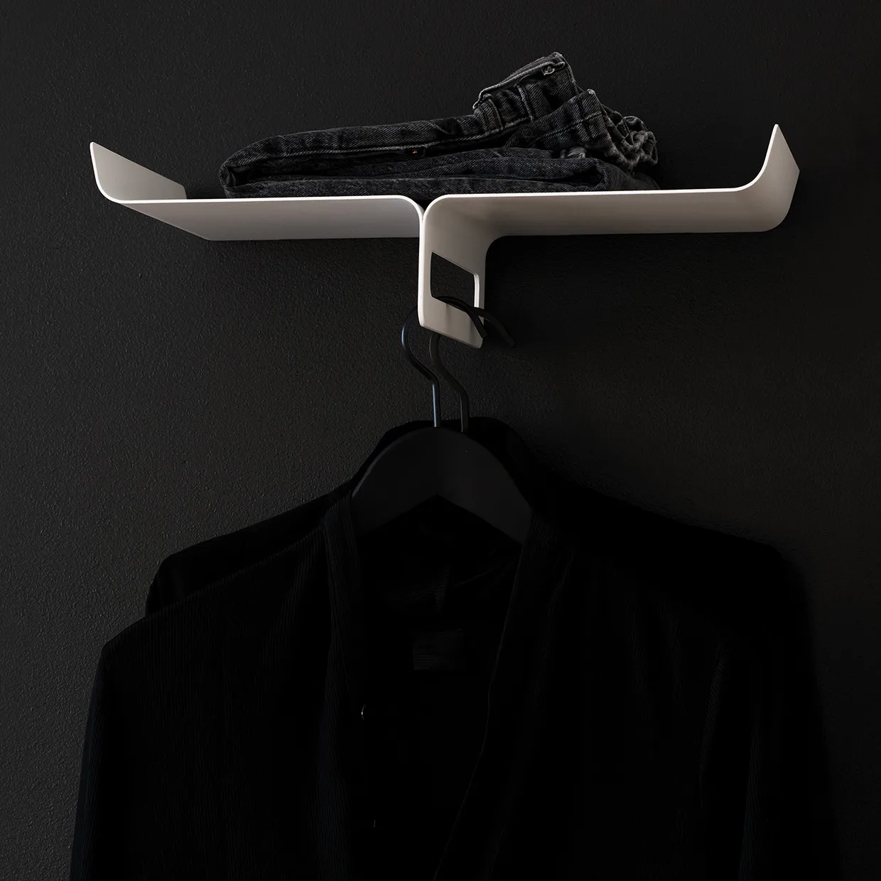 Wieszak na ubrania Kite, Biały Maze