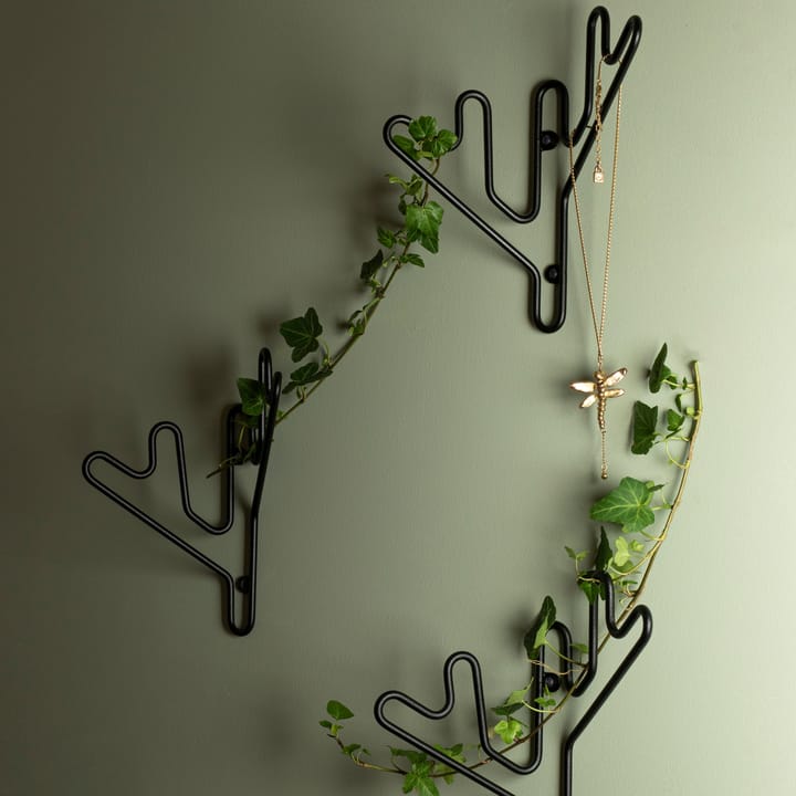 Wieszak Twig, czarny Maze
