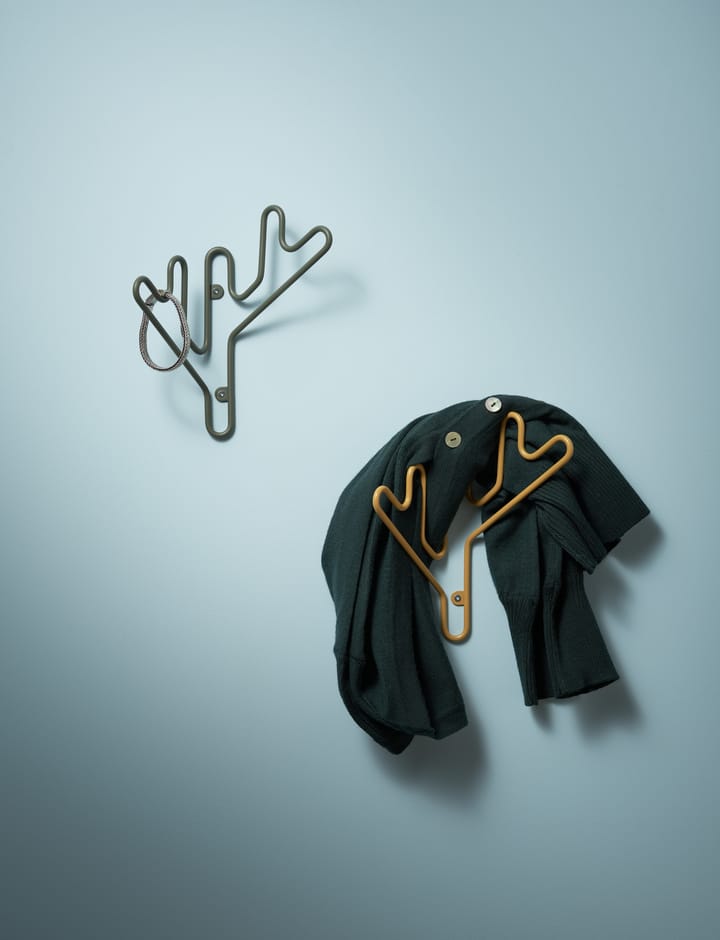 Wieszak Twig, Ochre yellow Maze