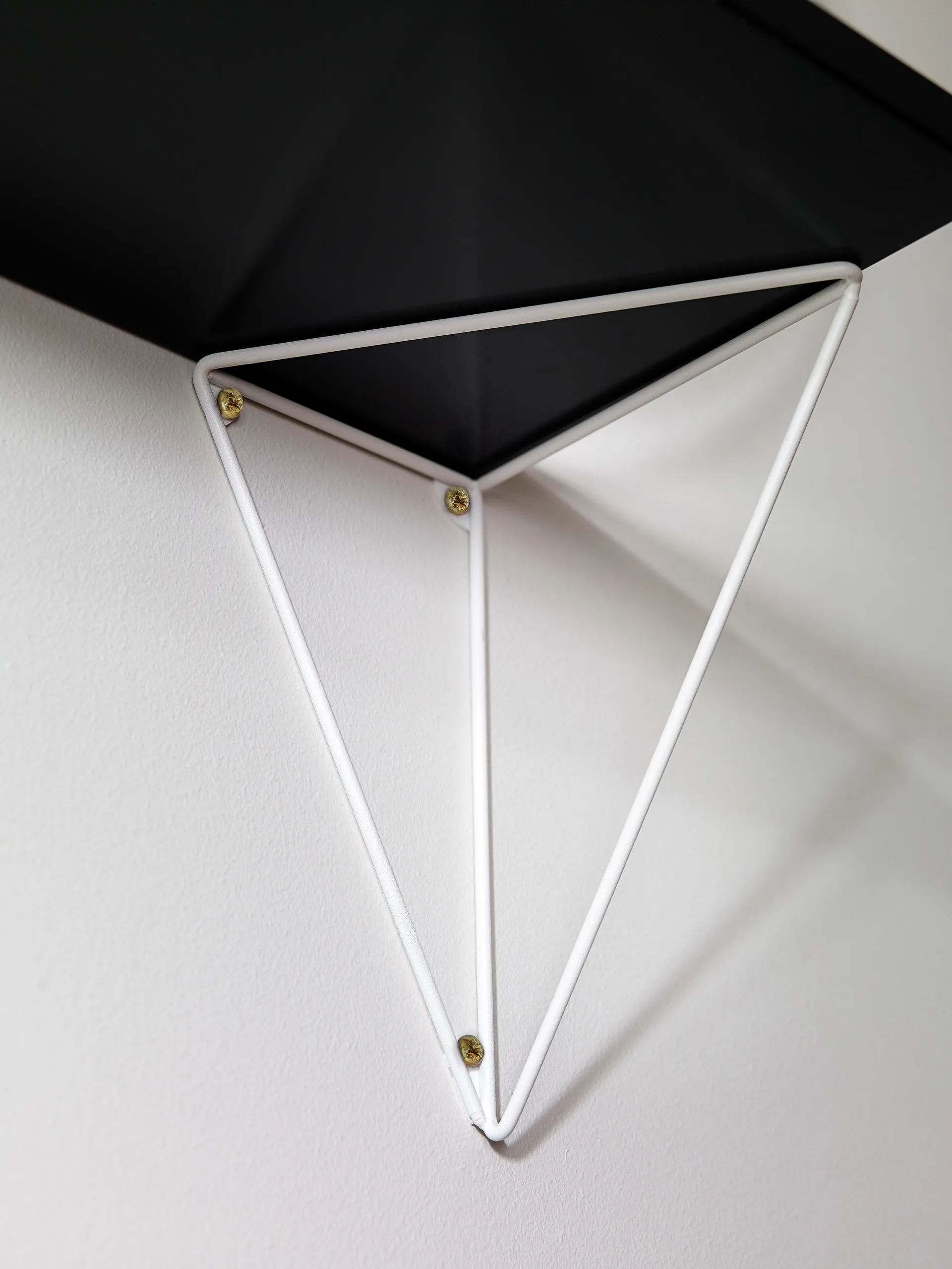 Wsporniki Pythagoras, 2 szt., Białe Maze