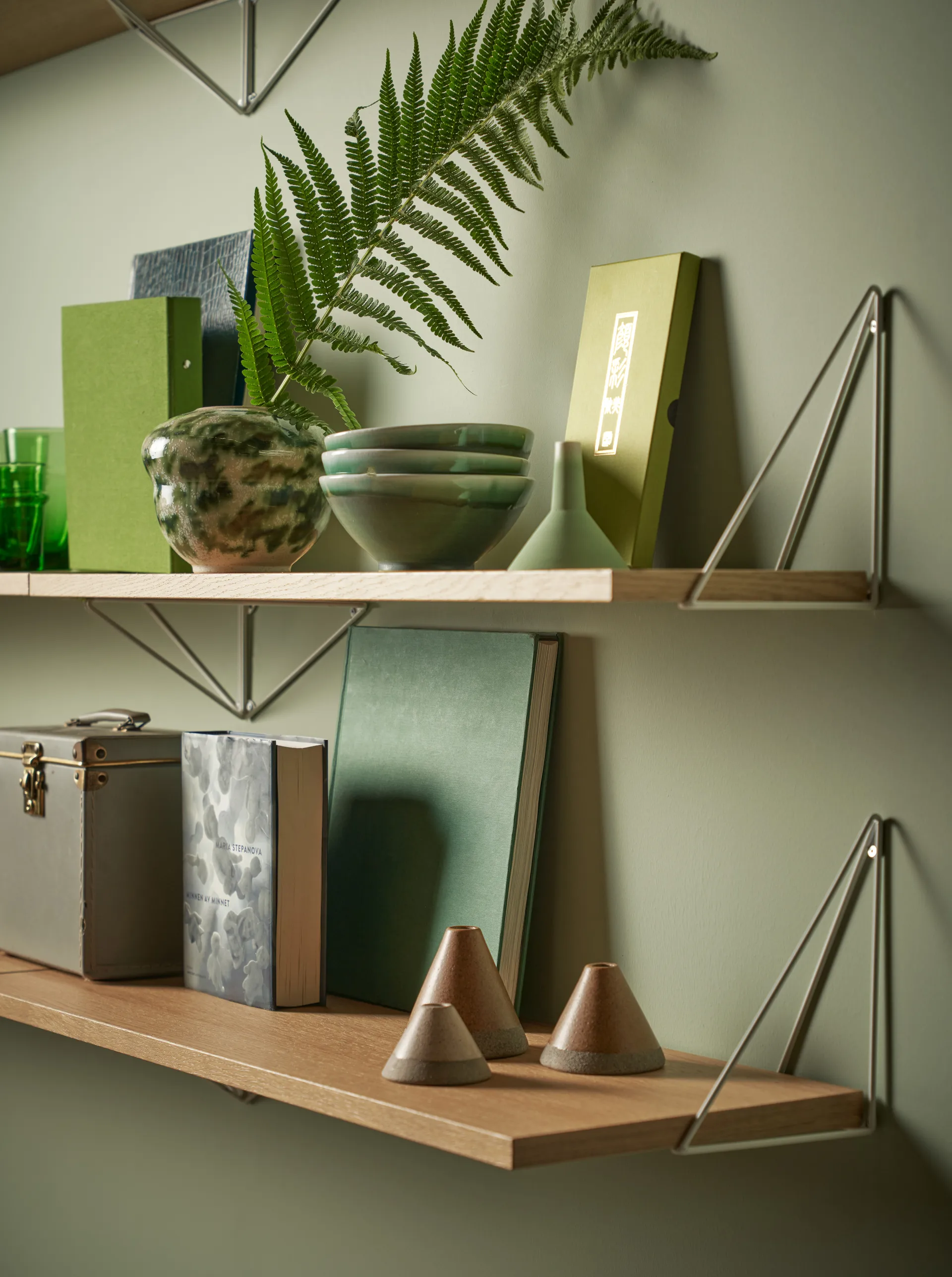 Wsporniki Pythagoras, 2 szt., Białe Maze