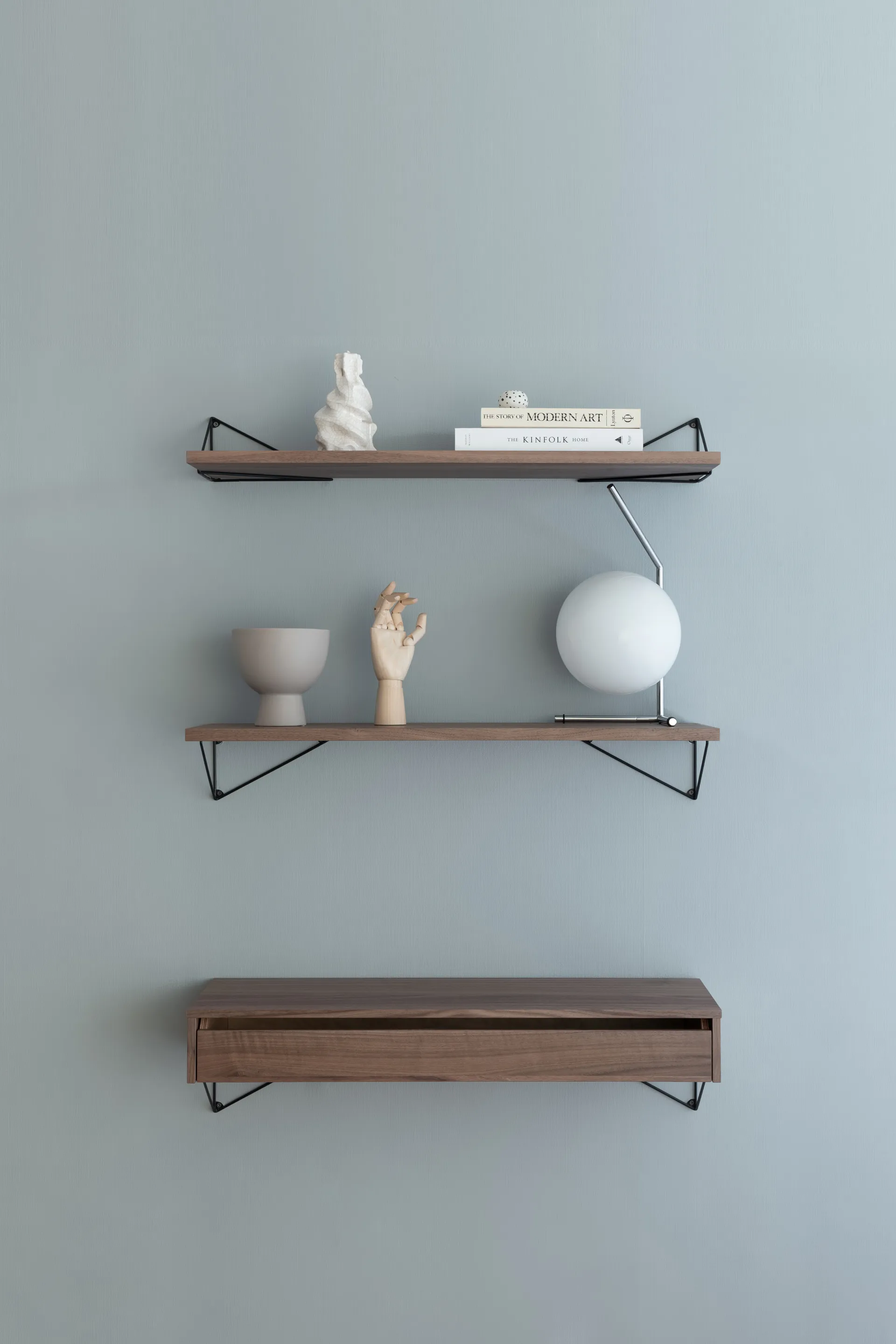 Wsporniki Pythagoras, 2 szt., Czarne Maze