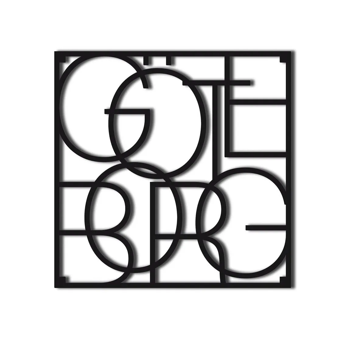 Podstawka City, Geteborg MEN AT WORK