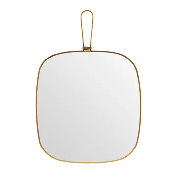 Lustro Meraki 26x28 cm - Mosiądz - Meraki