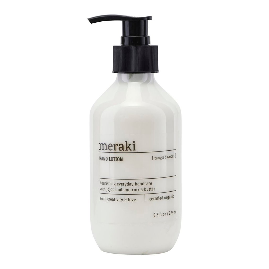 Meraki Meraki balsam do rąk 275 ml Tangled woods | Skandynawski Design | Mydła i kremy | Biały