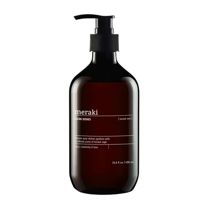 Meraki płyn do mycia naczyń 490 ml - Herbal nest - Meraki