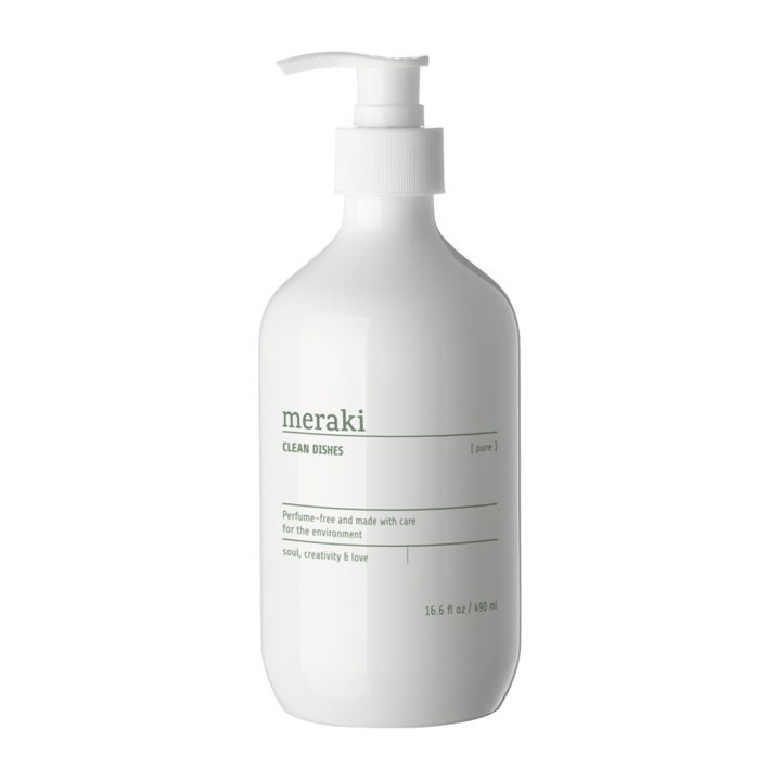Meraki płyn do mycia naczyń pure - 490 ml - Meraki