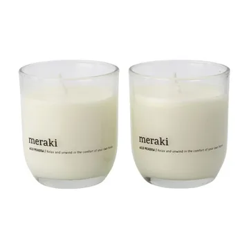 Meraki świeca zapachowa 22 godziny 2-pak - Dzika łąka - Meraki
