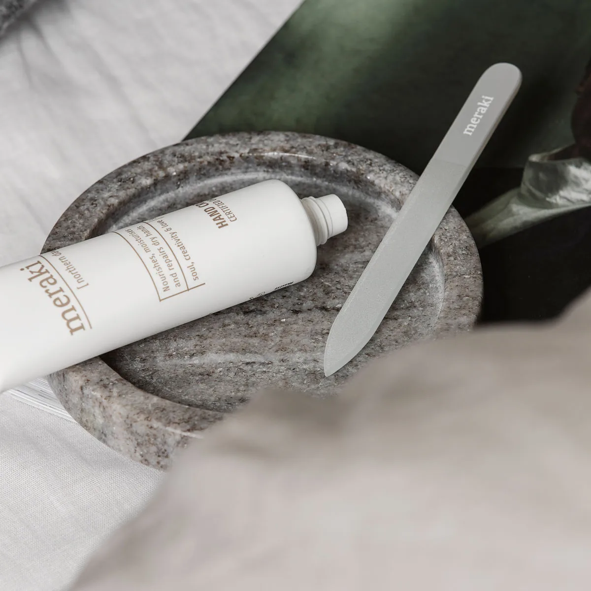 Meraki taca beżowa, 12,5 cm Meraki