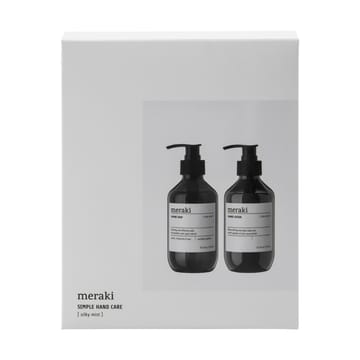 Mydło i balsam do rąk Meraki, zestaw prezentowy - Silky Mist - Meraki