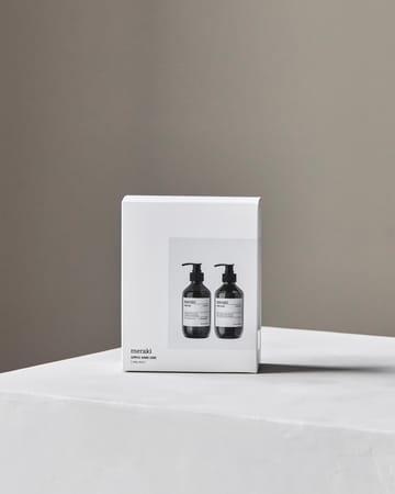 Mydło i balsam do rąk Meraki, zestaw prezentowy - Silky Mist - Meraki