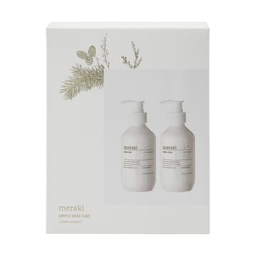 Mydło i balsam do rąk Meraki, zestaw prezentowy - Warm orange - Meraki