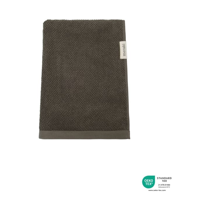 Ręcznik do rąk Solid 70x140 cm - Army - Meraki