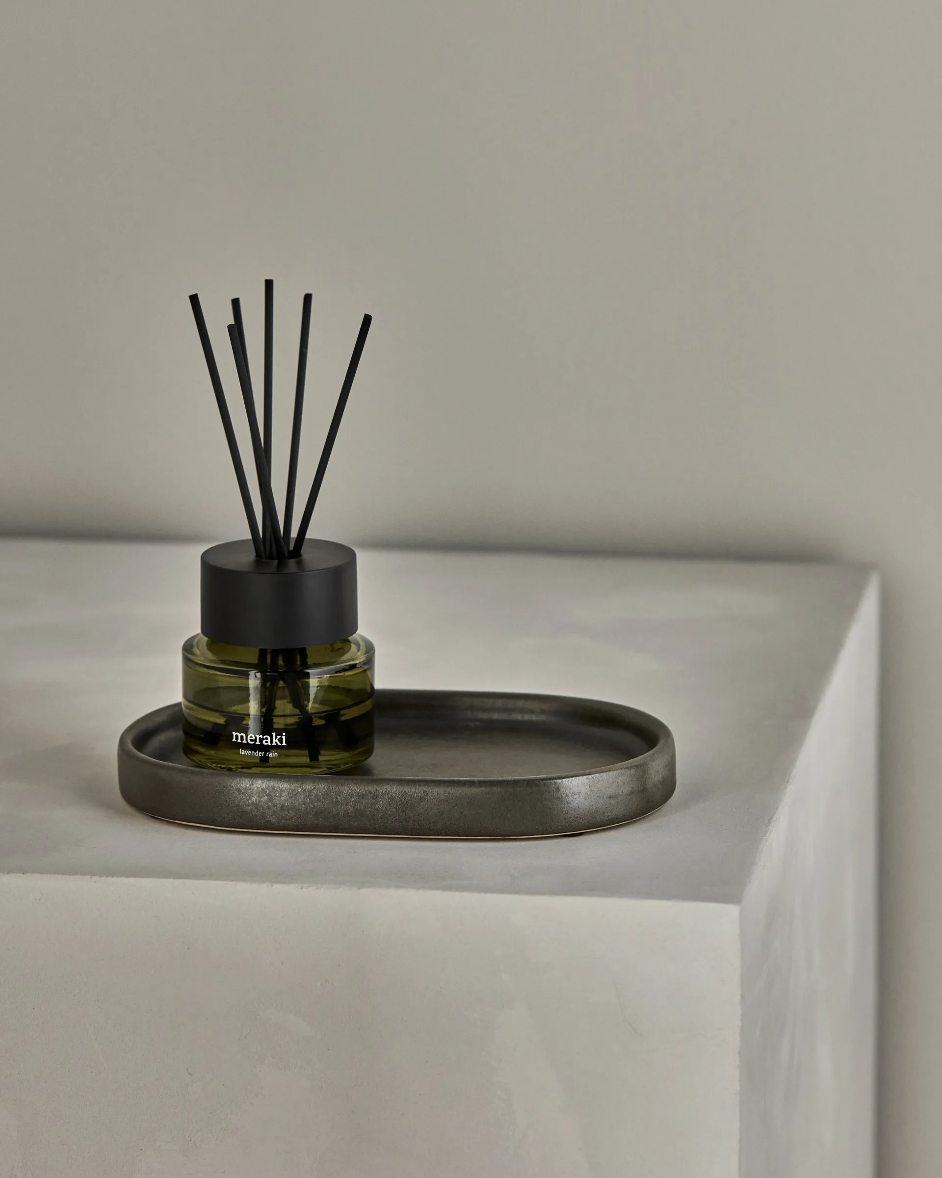 Taca Datura 12,5x20 cm, Ciemnoszary Meraki