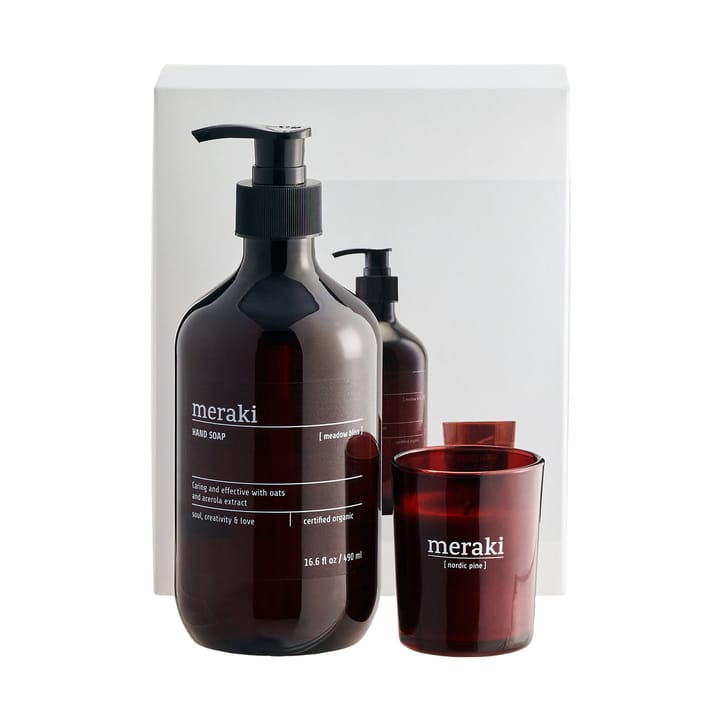 Zestaw prezentowy Meraki mydło do rąk i świeca zapachowa, Everyday pampering Meraki