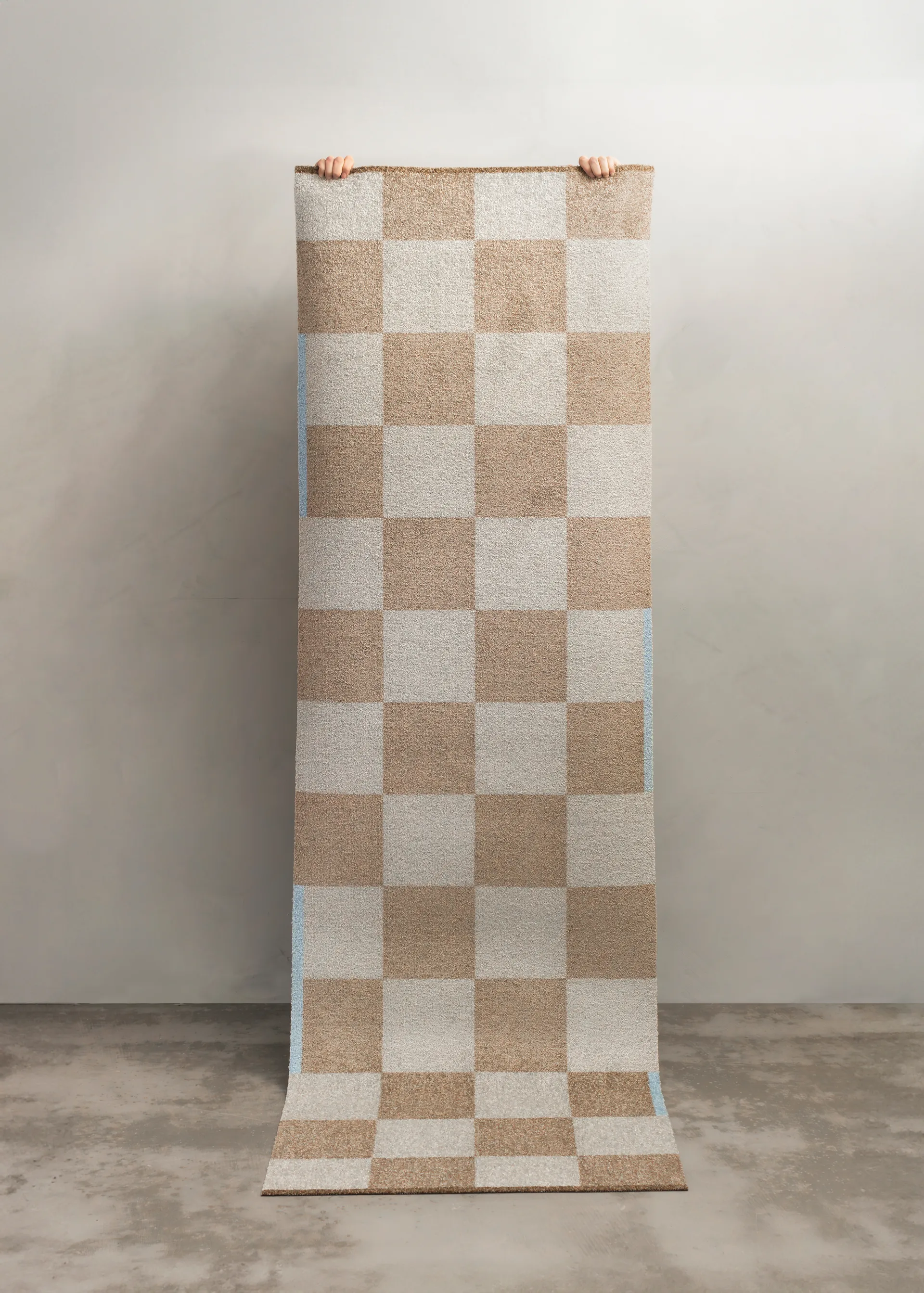 Chodnik Square all-round, Camel, 77x240 cm Mette Ditmer