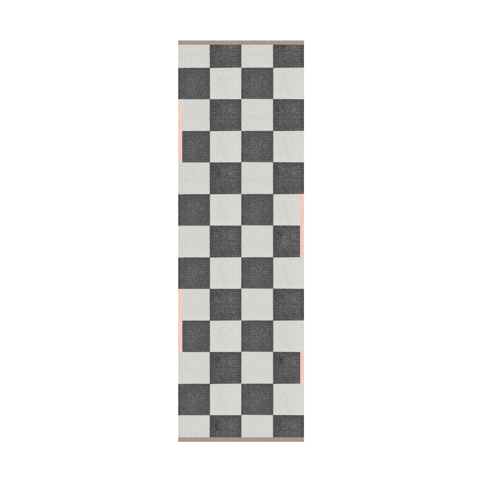 Chodnik Square all-round, Dark grey, 77x240 cm Mette Ditmer