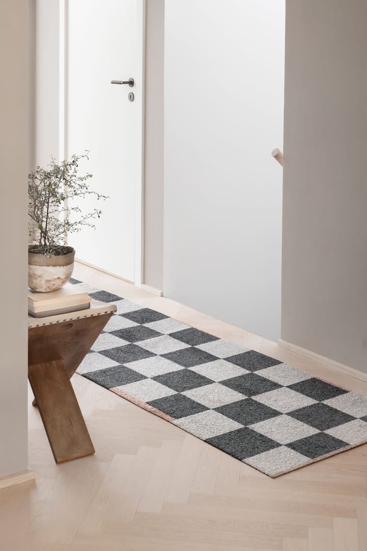 Chodnik Square all-round, Dark grey, 77x240 cm Mette Ditmer