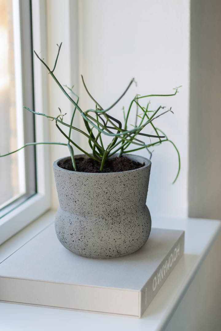 Doniczka Stone Ø17 cm, Grey Mette Ditmer