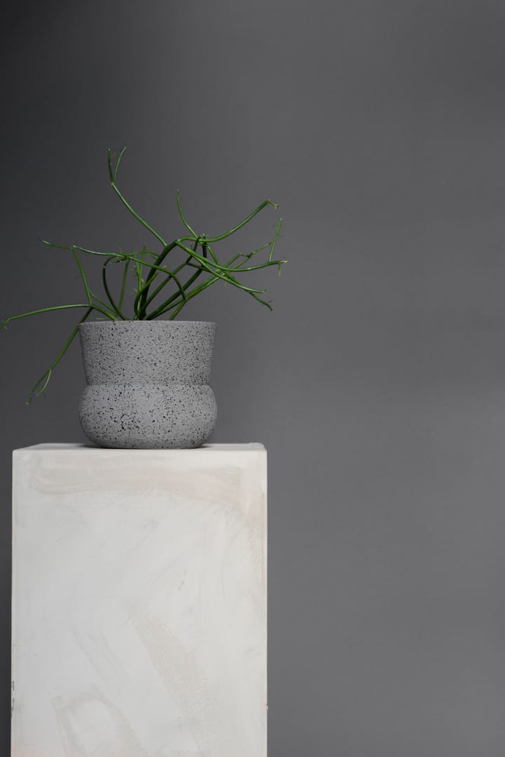 Doniczka Stone Ø17 cm, Grey Mette Ditmer